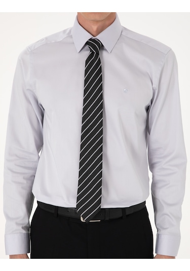 Pierre Cardin Erkek Gri Gömlek Basic 50305127-vr024 Gri