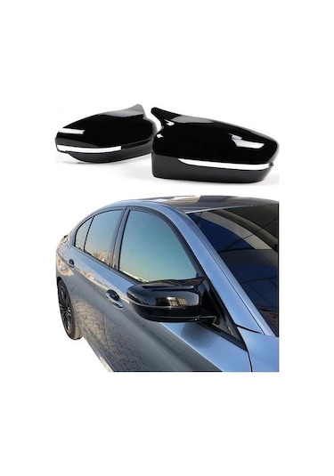 Bmw 3 Serisi G20 2019 Sonrası Yarasa Ayna Kapağı (Parlak Siyah)