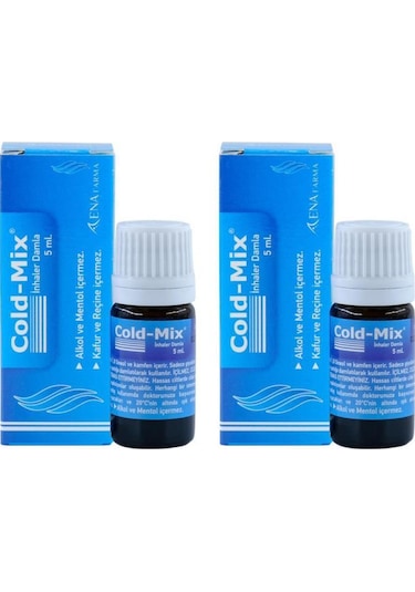 Cold Mix Inhaler Damla 5 Ml 2 Adet