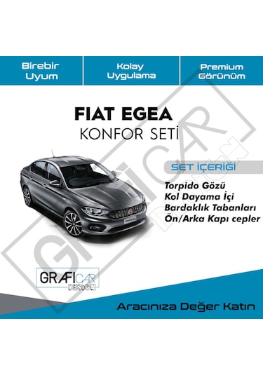 Fiat Egea Konfor Seti -Araç Içi Ses Giderici Kumaş Kaplama