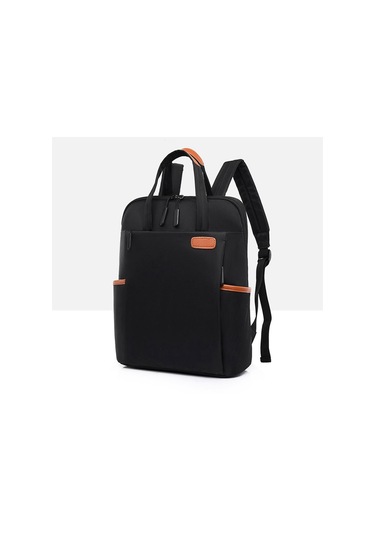 Suntek Kadın Erkek Dizüstü Sırt Çantası Şık Üniversite Siyah
