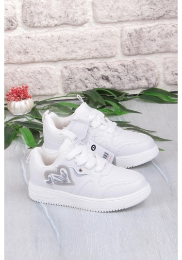 Fort Cool Megan Rahat Hafif Kız Çocuk Ayakkabı Beyaz