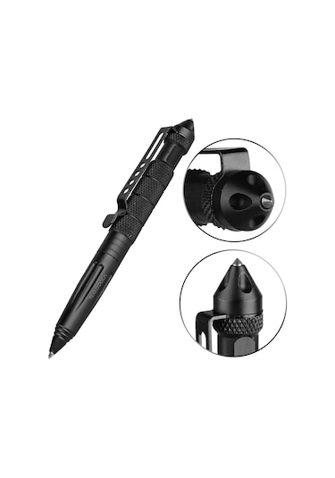 Taktik Kalem Kişisel Savunma Kalemi Kubaton Acil Durum Cam Kırıcı