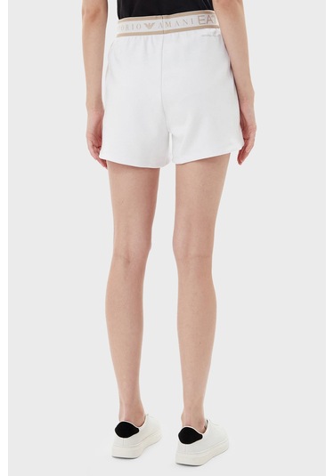 Ea7 Bayan Short 7w000280 Af12501 U0002 Beyaz Beyaz