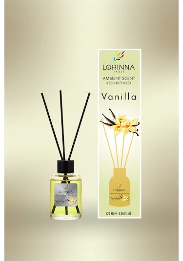 Vanilla Bambu Çubuklu Oda Kokusu 120 Ml Vanilla