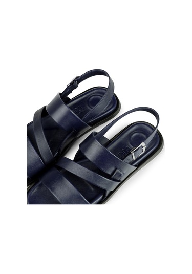 Ducavelli Roma Hakiki Deri Erkek Sandalet, Hakiki Deri Sandalet, 001