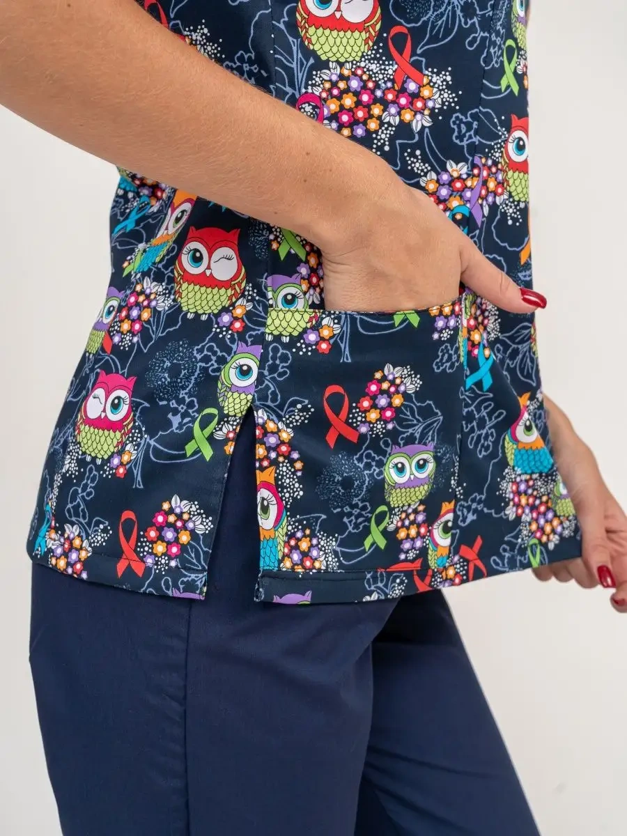 Medicina Plus Kadın Tıbbi Üniforması Bu Kullanışlı Ve Pratik Tasarım, Sağlık Çalışanları İçin Tasarlanmıştır. 12008396 Mavi