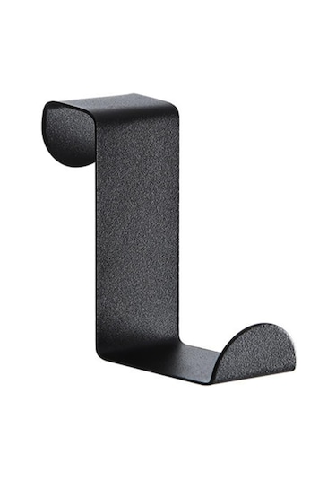 Hvngroup Metal 4 Parçalı Amerikan Kapı Arkası Organizer Askılık Siyah