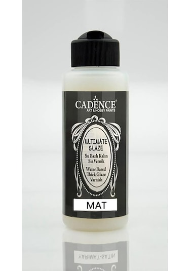 Cadence Ultimate Glaze - Kalın Sır Vernik 120Ml Mat