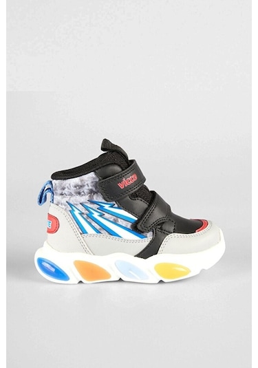 Vicco David Erkek Çocuk Işıklı Bot Siyah