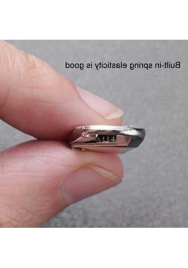 Flybuy 15 Adet Gümüş/altın Çıkarılabilir Zip Kafa, Evrensel Yedek Kafa Aksesuarı, Yüksek Kaliteli Metal, Kolay Montaj, Çamaşır Ve Sweater İçin