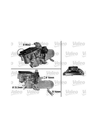 VALEO 700433 EGR VALFI MEGANE 1.9 DCI