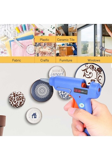 Pazly Tutkal Tutkal Tutkal Tabancası Tabancası Sıcak Sıcak Mavi Makinesi Hj005 Fonksiyonlu Ev Endüstriyel Düğmesi Dıy Çok Anahtar 20w Qw