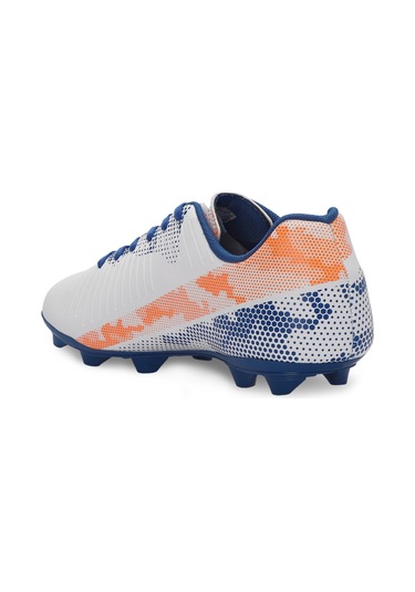 Slazenger CYPRUS KR Erkek Halı Saha Beyaz / Saks Mavi Futbol Ayakkabısı