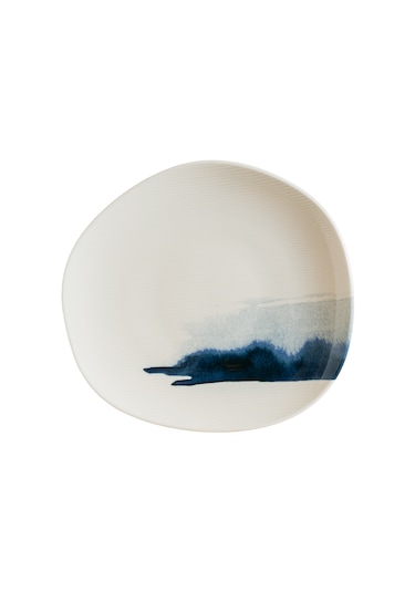 Blue Wave Vago 29cm 6 Adet Porselen Düz Tabak