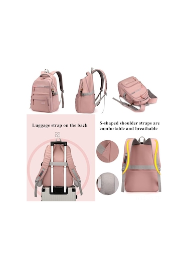 Jeemson Kadınlar İçin Modern Çanta, Ortaokul- Lise Öğrencileri İçin Büyük Kapasiteli, Kolay Taşınabilir Sırt Çantası, Mavi Renk, Vintage Desenli, Omuz Baskısını Azaltan Askılar, Yan Çantalarla Çok Renkli Jeemson Kadınlar İçin Modern Çanta, Ortaokul- Lise Öğrencileri İçin Büyük Kapasiteli, Kolay Taşınabilir Sırt Çantası, Mavi Renk, Vintage Desenli, Omuz Baskısını Azaltan Askılar, Yan Çantalarla Çok Renkli