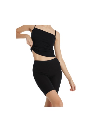 Blackspade Kadın Büyük Beden Boxer Essential 1309 Siyah