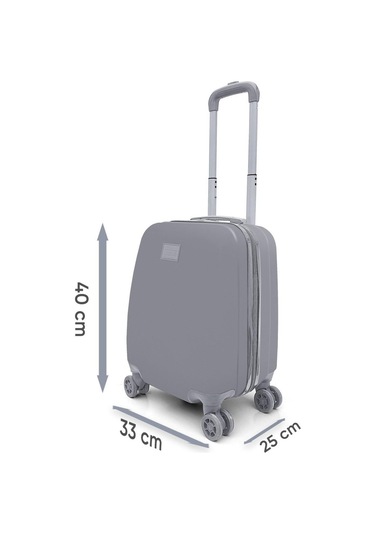 Coral High Kids Açık Pembe Mavi Kaplumbağa Desenli Çocuk Valizi 16724 Pembe - Mavi