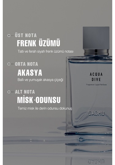 Dashu Acqua Dive Unisex Parfüm 50 ML