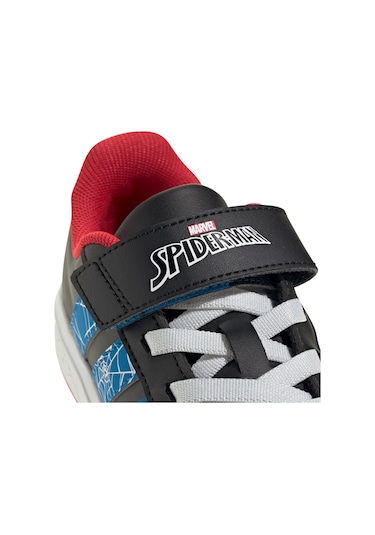 Adidas Adi Das Grand Court Spider- Cblackbrbluepurrub Unisex Çocuk Siyah Günlük Ayakkabı Crblck Siyah