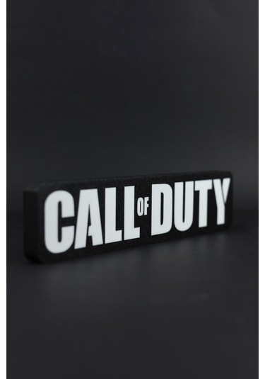 Call Of Duty - Cod - 3 Boyutlu Tabela - 25cm X 5.5cm X 1.5cm