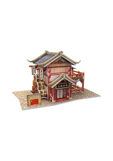 Cubic Fun 3D 29 Parça Puzzle Çin Tavernası 3131H