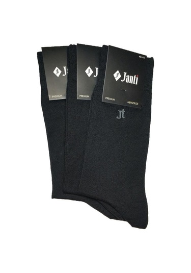 JTSC2102 JANTİ MERSERİZE KALİTE ÇORAP 3'LÜ