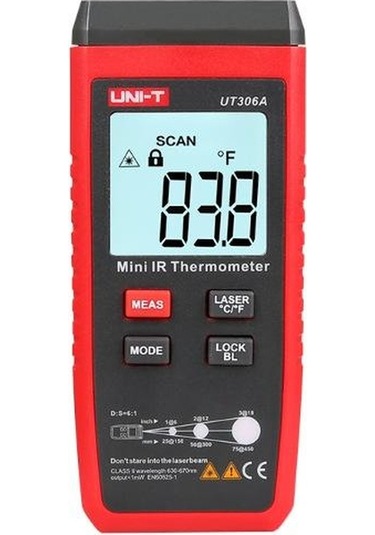 Unit Ut-306a Mini Kızılötesi Lazer Termometre Unit