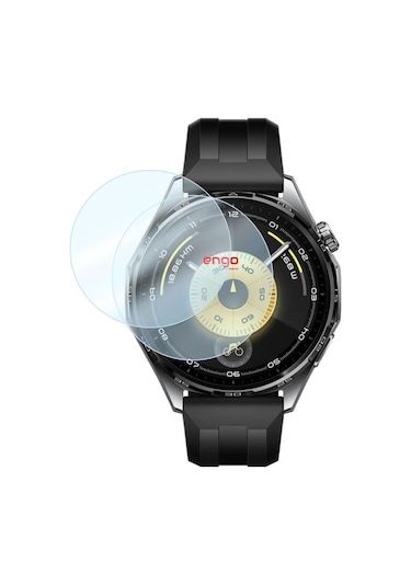 Huawei Watch Gt 6 46mm Ekran Koruyucu Şeffaf Nano 2 Li Set