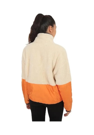 Diadora D202018-580 Colorblock W 1/2 Zip Sherpa Kadın Sweatshirt 001