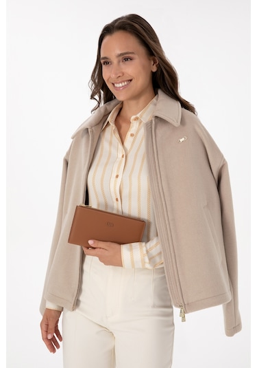 U.s. Polo Assn. Kadın Taba Cüzdan 50314832-vr099 Taba