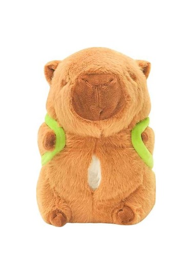 Createtech Suntek Peluş Capybara Araba Doku Çöp Kutusu Gs Çok Renkli