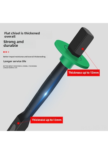 Reedark Endüstriyel Çelik Mermer Kesici: Krom Vanadyum Bladeslı Dürtme Aleti, Seramik/taş İşleri İçin Keskin Ve Dayanıklı Uç