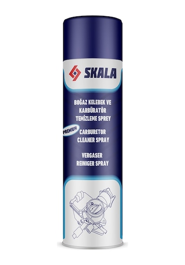 Skala Boğaz Kelebek ve Karbüratör Temizleme Spreyi Premium 500 ml
