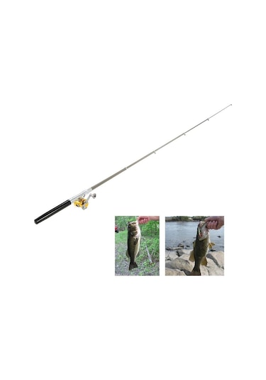 Valkyrie 1 Metre Teleskopik Mini Cep Olta Seti Kalem Kamış Olta