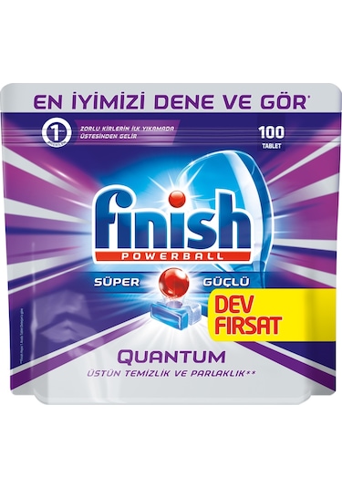 Finish Quantum Bulaşık Makinesi Deterjanı 100 Tablet