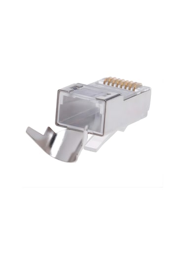 Mn6 M118xf Cat 7 Jack/30gbps Ye Kadar Hız-nikel Kaplı Koruma/170 Adet-rj45 Konnektör-cat7 Cat6a Soket