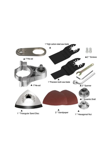 Pazly 100 Tip Açılı Taşlama Seti: Ahşap Kesme, Cilalama, Delik Açma, Metal Temizleme Ev Ve Marangozluk Aksesuarları Seti