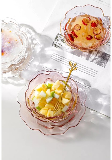 House Axiom Cam Sosluk Fişek Lahana Salatası Kabı 2 Adet 183866662 Açık Pembe