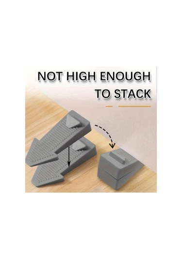 Cordial 6 Adet Kahverengi Kapı Tutucu Taban Koruyucu Anti Kaygan Paspas Halı Ve Seramik Diğer