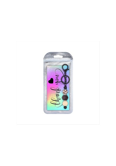 Gatherco Boncuklu Anahtarlık Çubukları Boncuklu Kendin Yap Boş Anahtarlıklar Boncuklu Anahtarlık El Sanatları İçin Metal Boncuklu Anahtarlık