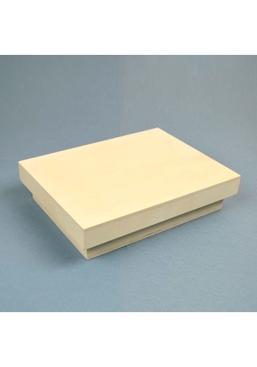 Ahşap Geçme Kapaklı Kutu