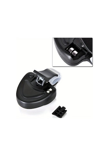 Fochsia Yeşil 1 Adet Şarjsiz Düğme Pilli Gündüz Gece Balıkçılık İçin Sesli Oltası Alarmı