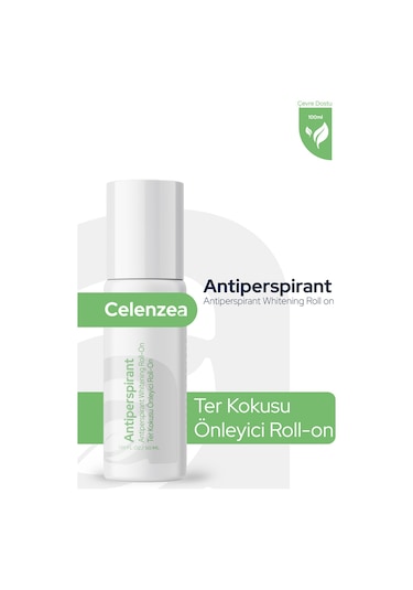Celenzea Beyazlatıcı Aşırı Terleme ve Ter Kokusu Önleyici Roll-On Deodorant 50 ML
