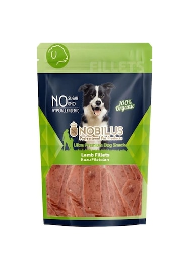 Nobılus Kuzu Etli Fileto Köpek Ödül Maması 80gr