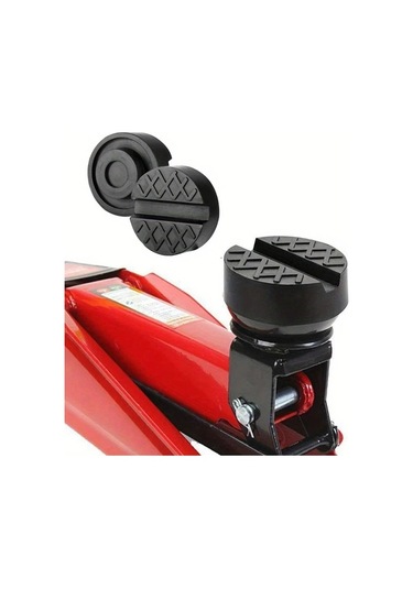 Hightower 2 Adet 10mm Yuvalı Ağır Hizmet Kriko Pedi - Evrensel Kayar Ray Koruması