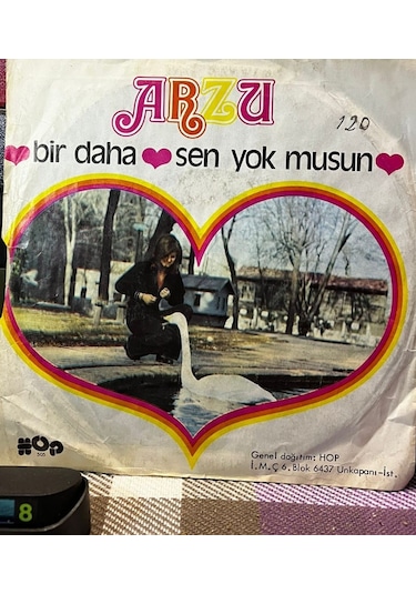 Arzu Bir Daha / Sen Yok Musun 45'lik Plak - Hop Plak 505