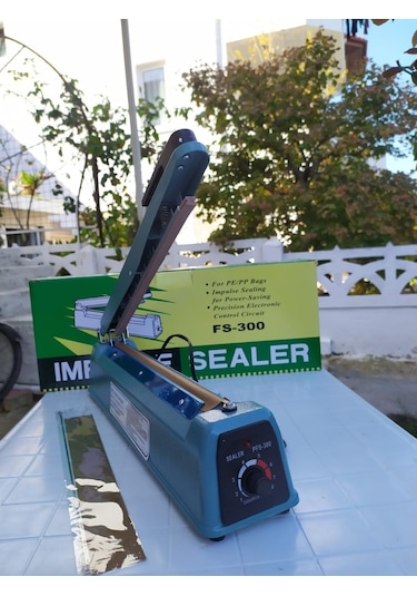 40 Cm Demir Gövde Poşet Yapıştırma Kapama Makinesi-2 Yıl Garanti