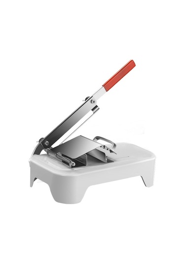 Rogfer Kuzu Dilimer Ev Manuel Sebze Kesici Et Dilimleyici Beyaz , Boyut:beyaz Beyaz Beyaz