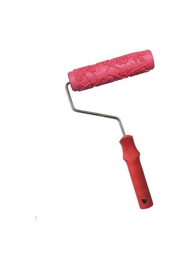 Novahub 7 İnç Kabartmalı Rulo Saplı Fırça, Kaliteli Kauçuk, Eg072t, Dıy Resim Fırça, Duvar Ve Ahşap Süsleme